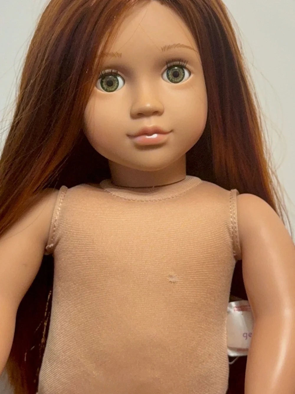 Our Generation Girl Doll with Outfit Set with Leopard Coat, Tan Boots & Pink